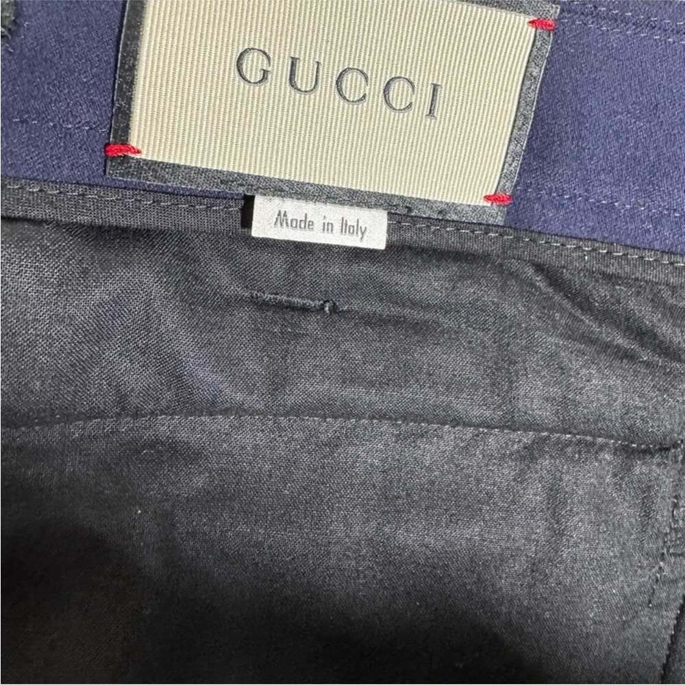 NWT Gucci Riding Pants with Floral Embroidery - Picture 10 of 12